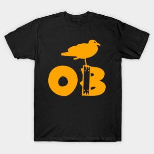 Ocean Beach Stump Orange T-Shirt